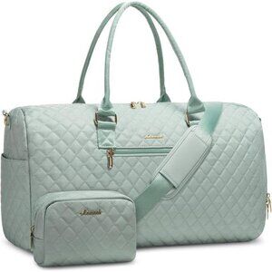 Duffle Bag with Shoe Compartment, mint Green